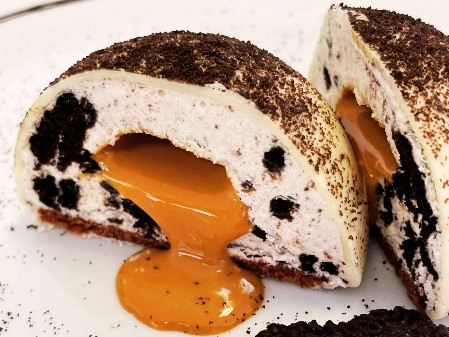 Cheesecake de Black Cookies Cheesecake de Black Cookies