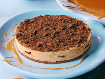 Cheesecake de <br />Dulce de Leche Cheesecake de <br />Dulce de Leche